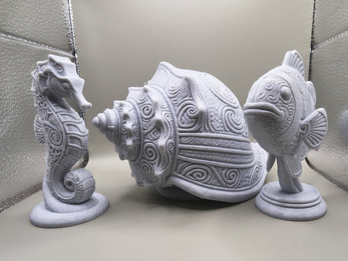 3 sculptures océan - Variashop