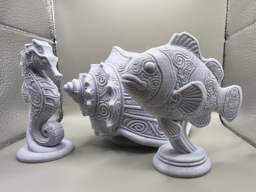 3 sculptures océan - Variashop