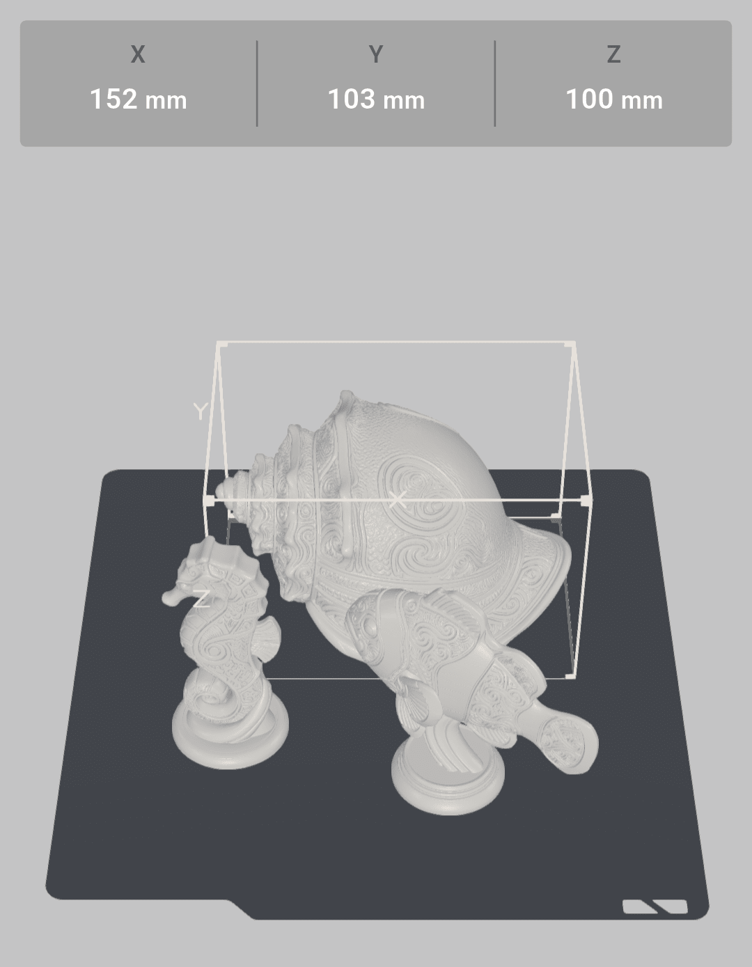 3 sculptures océan - Variashop