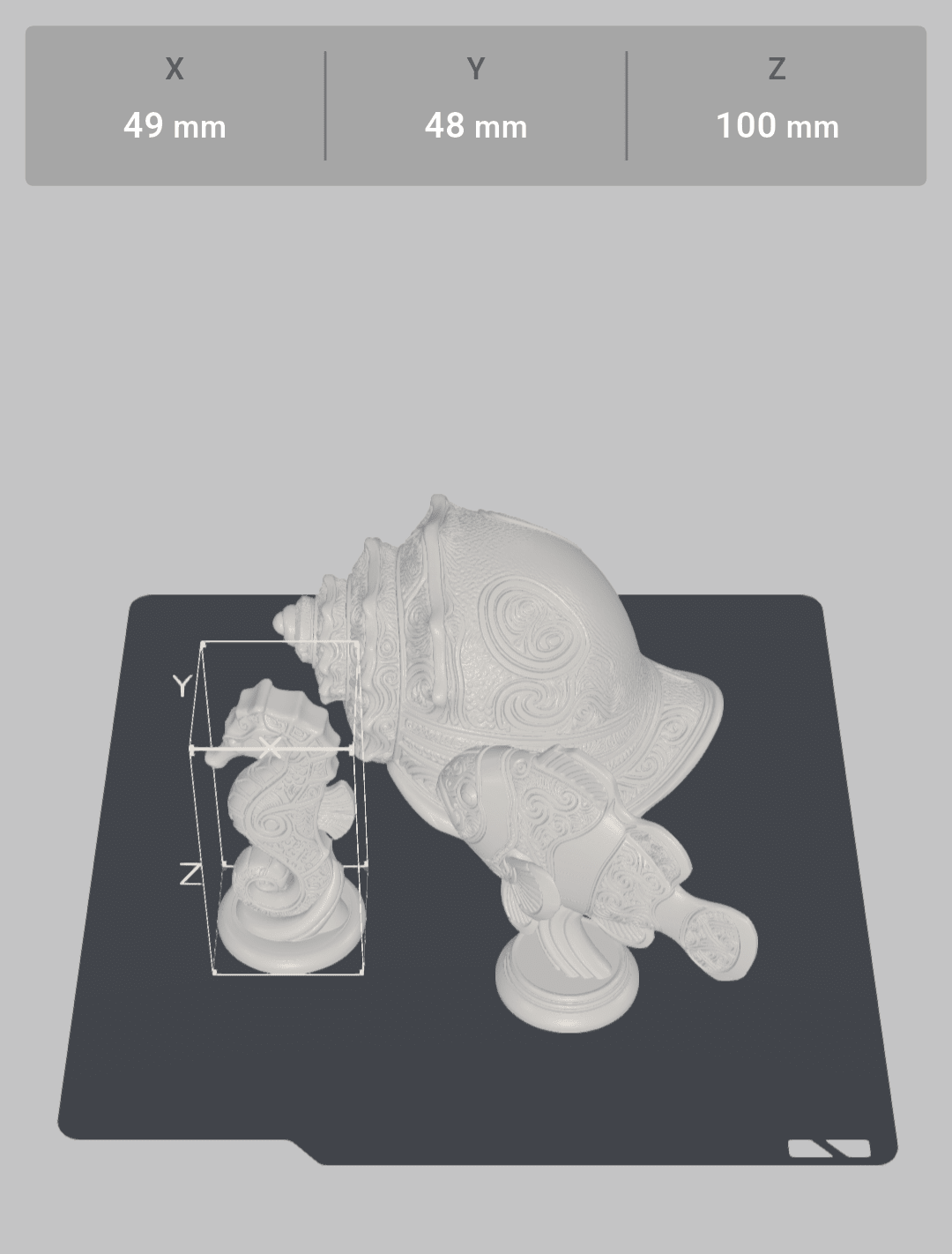 3 sculptures océan - Variashop