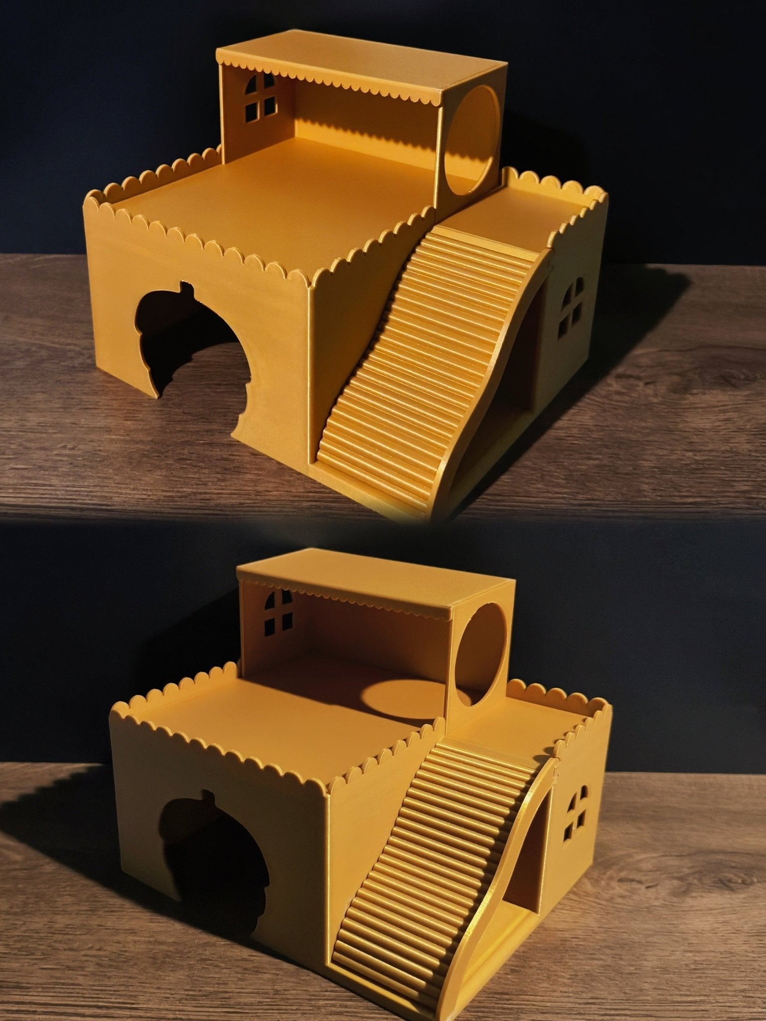 Petite villa de luxe à deux étages pour hamster - Variashop