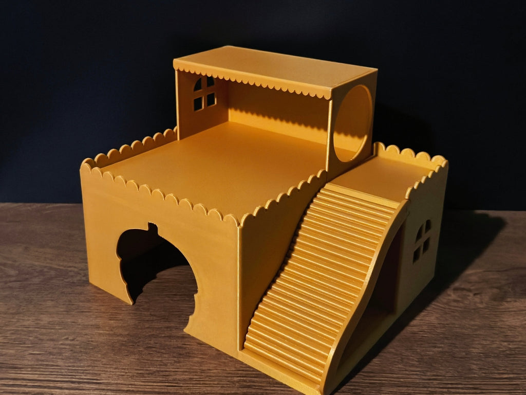 Petite villa de luxe à deux étages pour hamster - Variashop