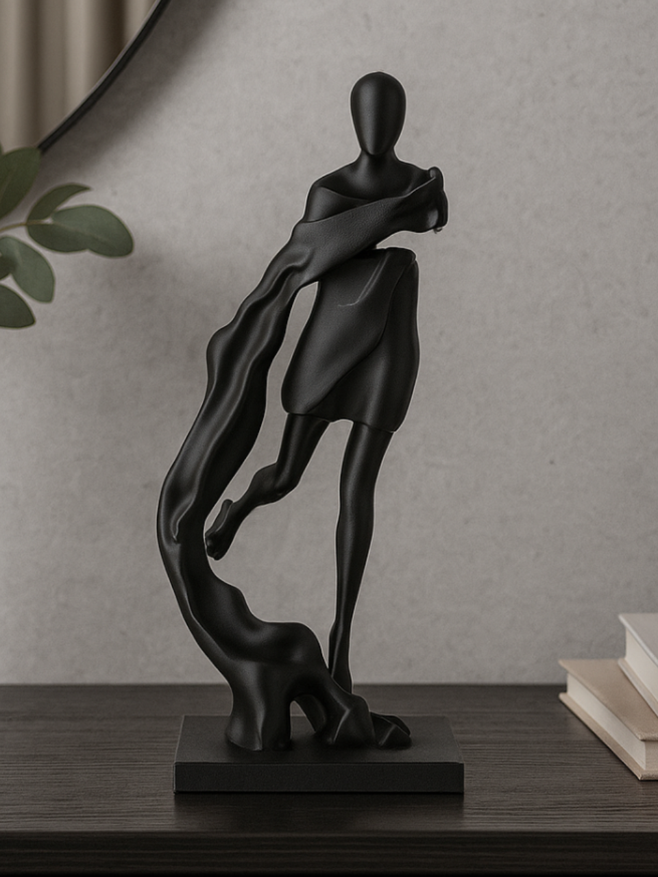 Sculpture Voile de Silence – Art abstrait