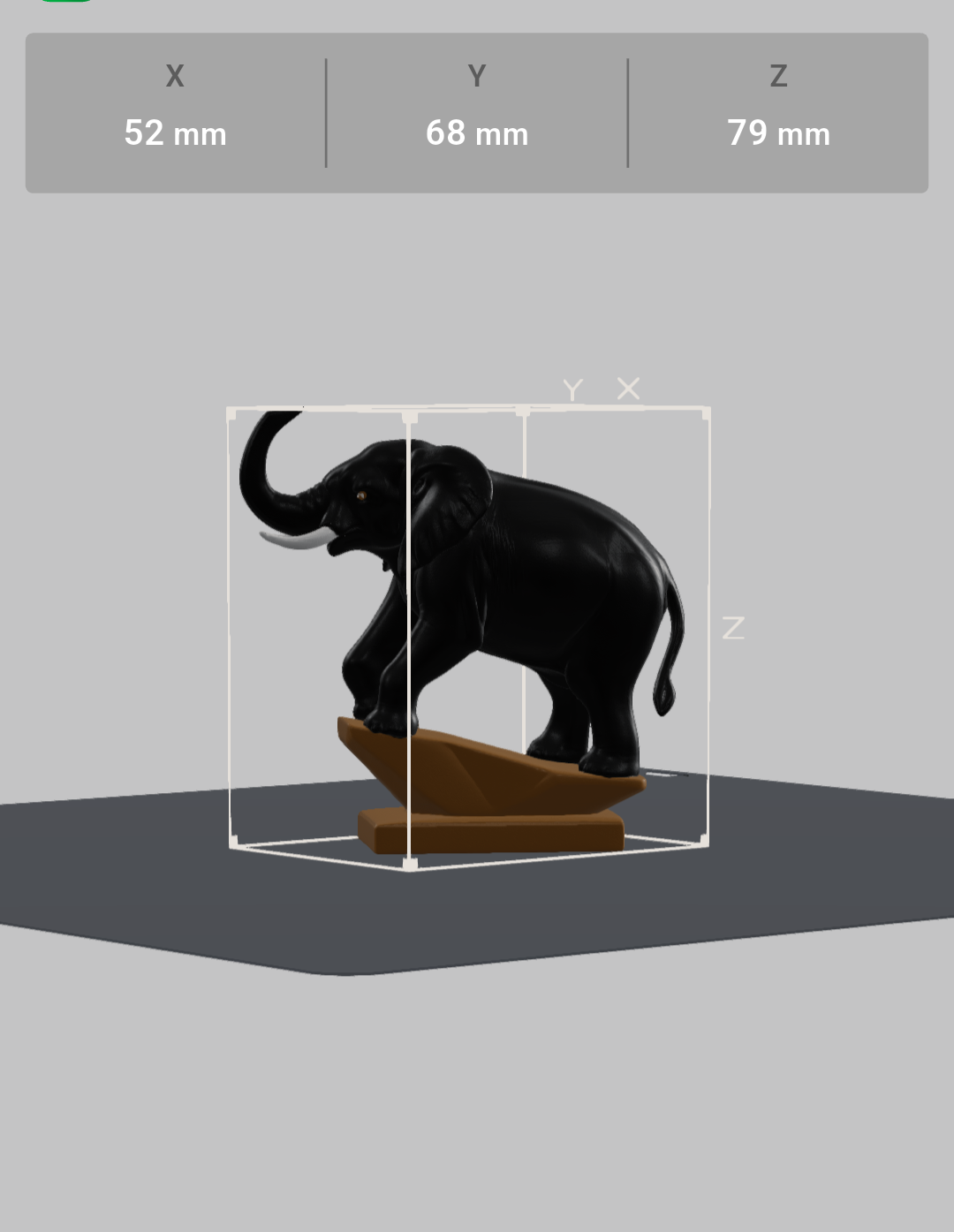 Sculpture éléphant