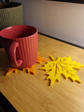 Support de tasse feuille
