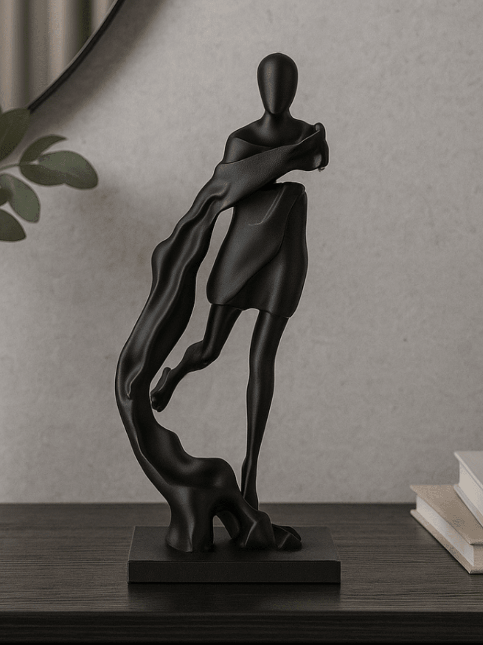 Sculpture Voile de Silence – Art abstrait - Variashop